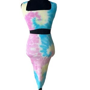 Jolie and joy two piece body con dress L